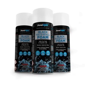 PondMAX Black Waterfall Foam